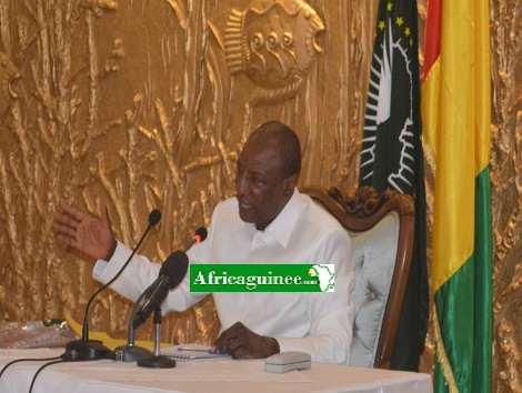 Alpha Condé, Président de la République de Guinée