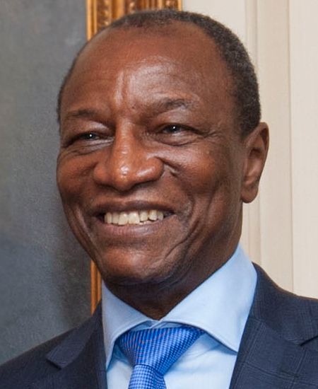 Alpha Condé, le Président guinéen