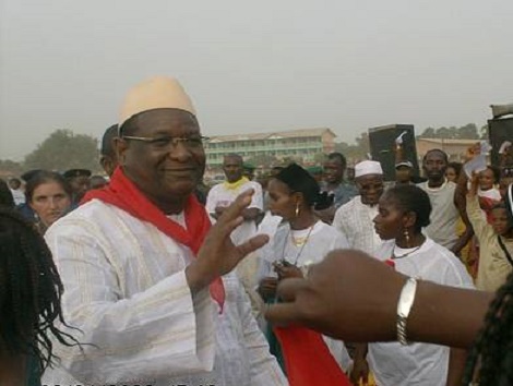 Lansana Kouyaté, leader du PEDN