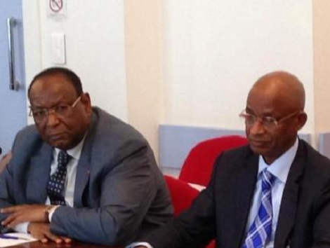 Lansana Kouyaté et Cellou Dalein Diallo