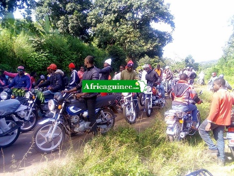 Grogne des conducteurs de Mototaxi à Mamou