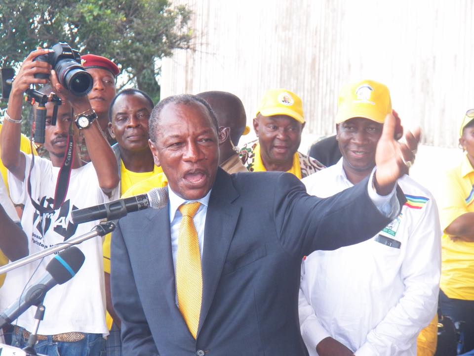 Alpha Condé, Président de la République de Guinée