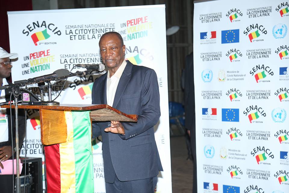 Alpha Condé, Président de la République de Guinée