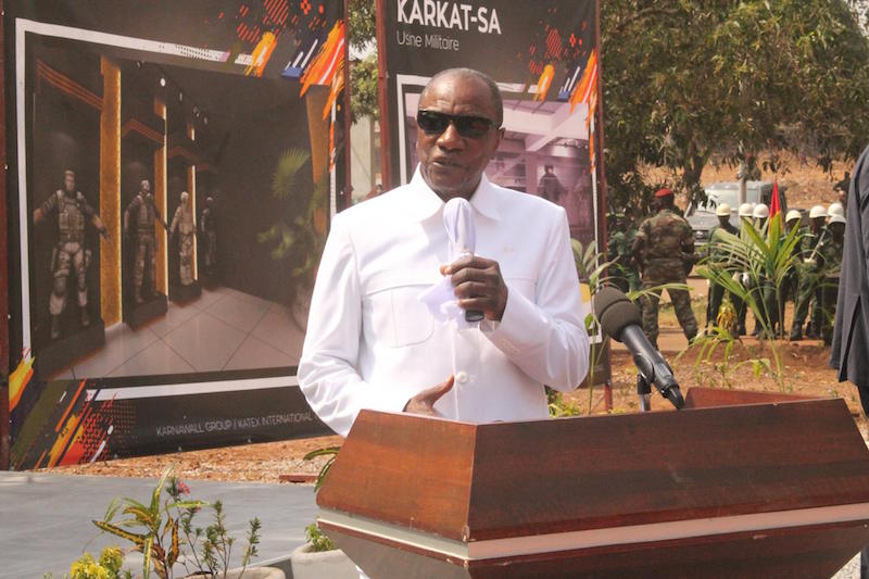 Alpha Condé, Président de la République de Guinée