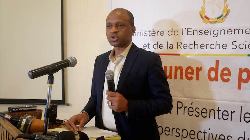 Abdoulaye Yéro Baldé, Ministre de l'Enseignement supérieur et de la recherche scientifique