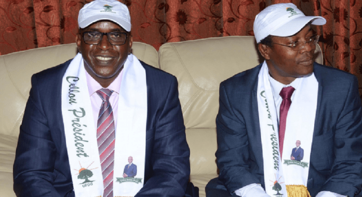 Dr Fodé Oussou Fofana et Ousmane Gaoual Diallo