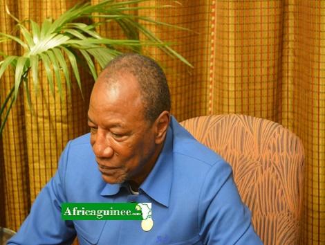 Alpha Condé, Président de la République de Guinée