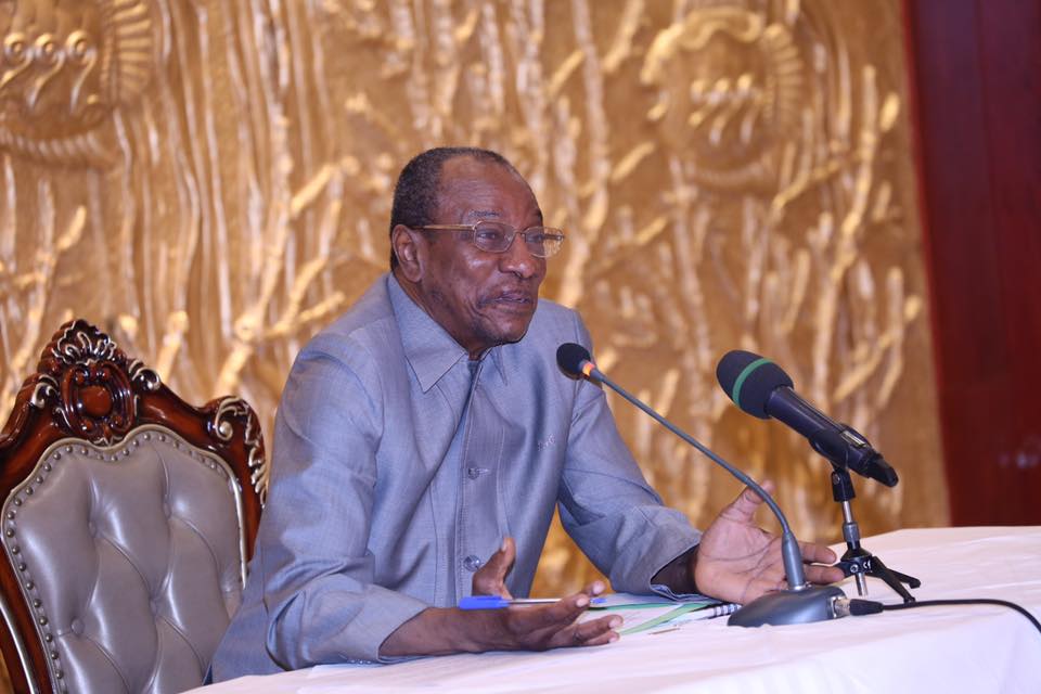 Alpha Condé, Président de la République de Guinée