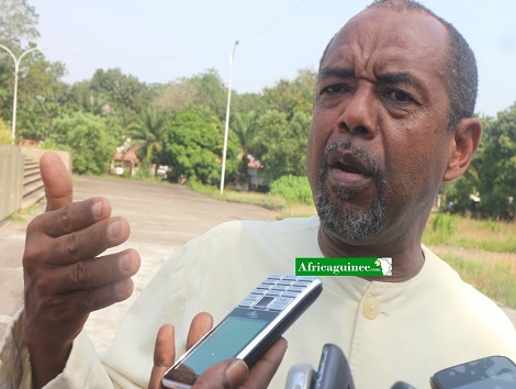 Mohamed Touré, fils de feu Ahmed Sékou Touré, Photo (Boubacar Diallo) Africaguinee.com