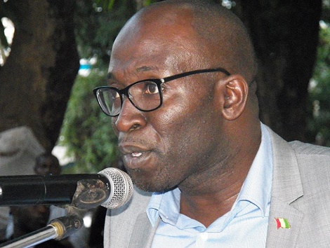 Khalifa Gassama Diaby, ministre guinéen de l'unité nationale et de la citoyenneté