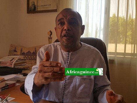 Mohamed Touré, fils de feu Ahmed Sékou Touré, Photo (Boubacar Diallo)