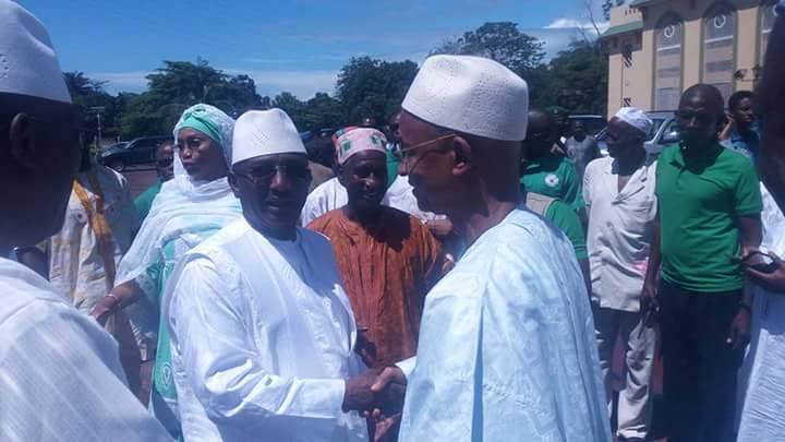 Sidya Touré et Cellou Dalein Diallo
