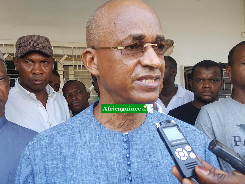 Cellou Dalein Diallo leader de l'UFDG, Conakry, Guinée