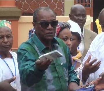 Alpha Condé, Président de la République de Guinée