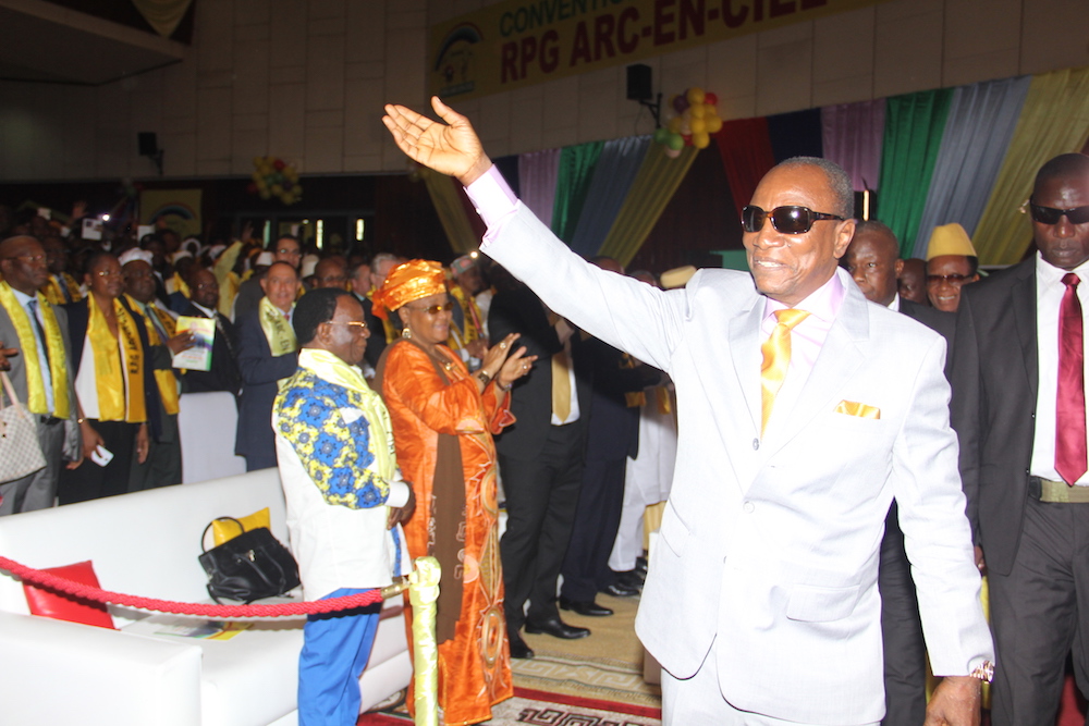 Alpha Condé, Président de la République de Guinée