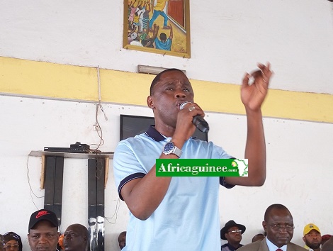 Le ministre guinéen des Sports, de la Culture et du patrimoine historique Sanoussy Batama Sow