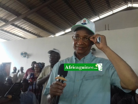 Cellou Dalein Diallo leader de l'UFDG, Conakry, Guinée