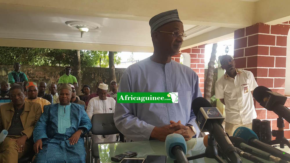 Cellou Dalein Diallo leader de l'UFDG, Conakry, Guinée