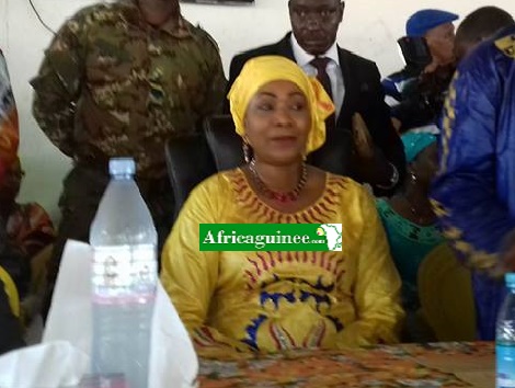 Hadja Djénè Kaba Condé, Première Dame de la République de Guinée