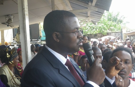 Dr Faya Milimono, leader du BL (Guinée)