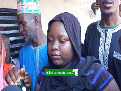 Halimatou Diallo, rescapée du drame à Bantounka, Conakry