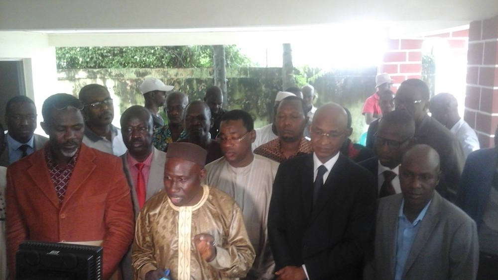 Des leaders de l'opposition guinéenne à Conakry