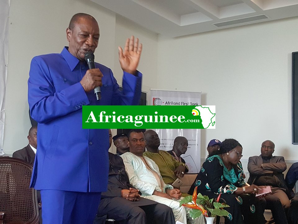 Alpha Condé, Président de la République de Guinée