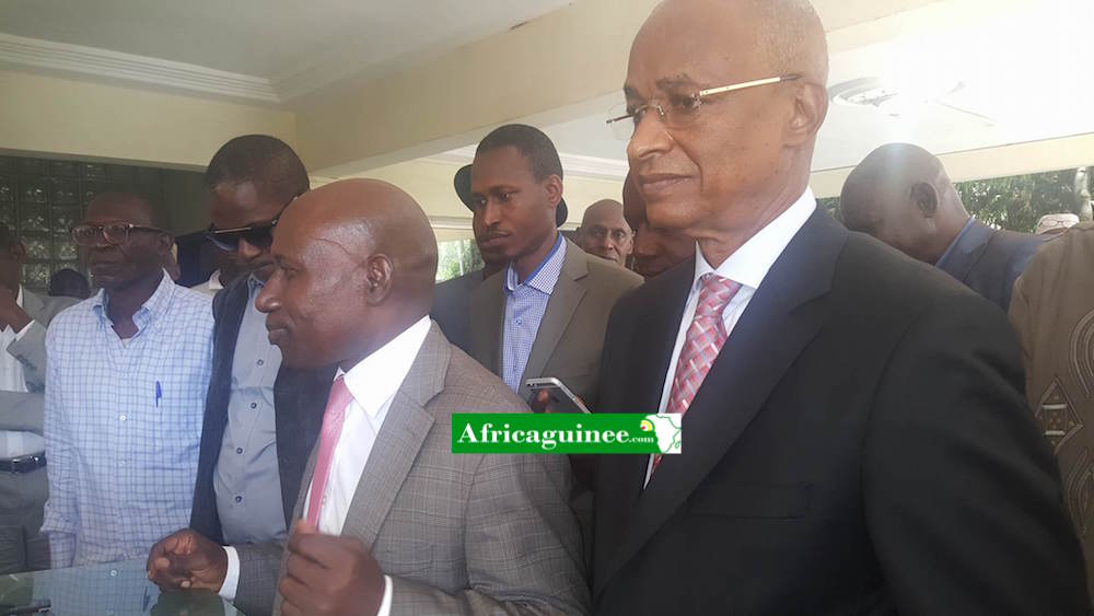 Des leaders de l'opposition guinéenne à Conakry