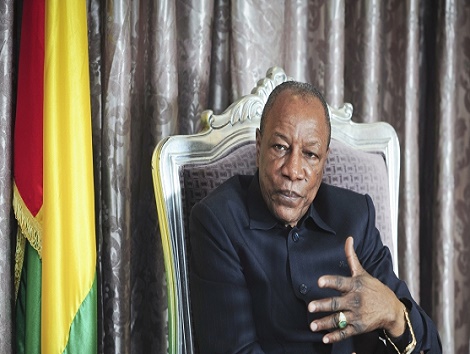 Alpha Condé, le Président de la République de Guinée