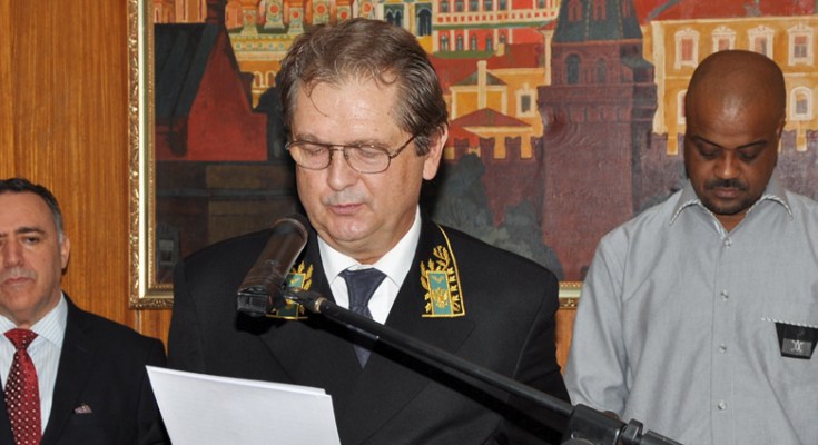 Alexandre Brégadzé, Ambassadeur de la Russie en Guinée