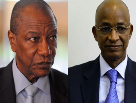 Alpha Condé et Cellou Dalein Diallo