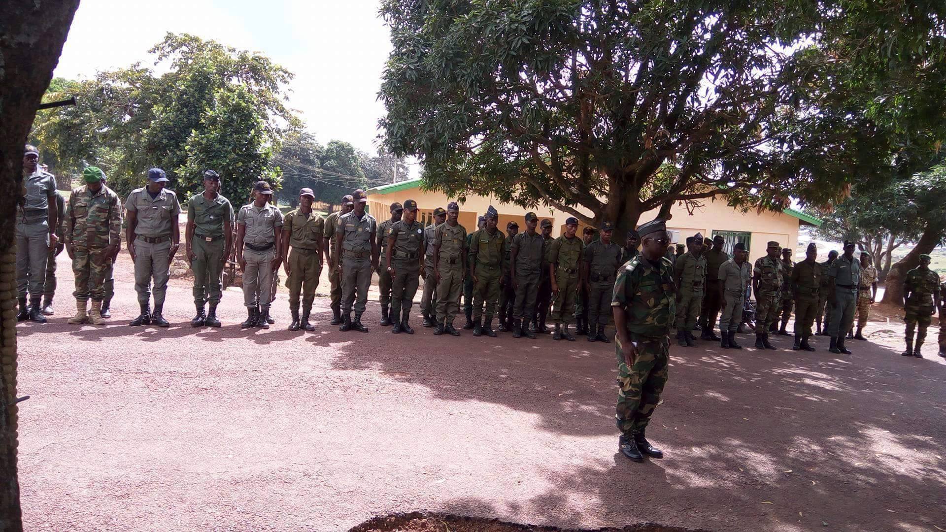 Des gendarmes à Labé