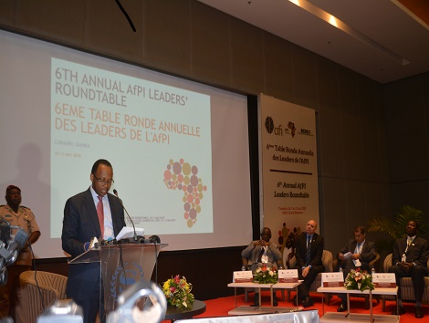 Le Premier ministre guinéen Mamady Youla a lancé ce jeudi 10 mai 2018, la 6ème table ronde annuelle des décideurs de l’initiative africaine de politiques d’inclusion financière (AFPI)