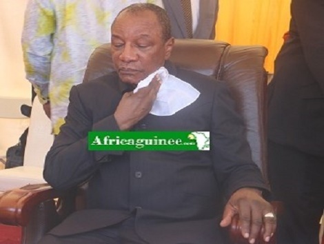 Alpha Condé, le Président de la République de Guinée