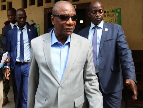 Alpha Condé, le Président de la République de Guinée