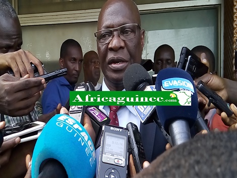 Bouréma Condé, ministre guinéen de l'administration et de la décentralisation