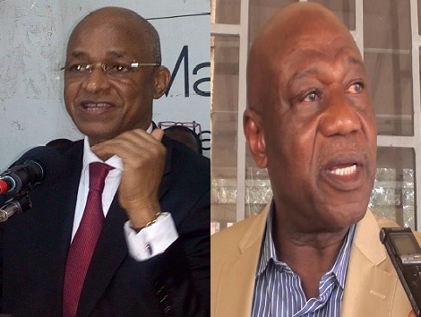 Cellou Dalein Diallo, Chef de file de l'opposition et Amadou Damaro Camara, président du groupe parlementaire RPG arc-en-ciel