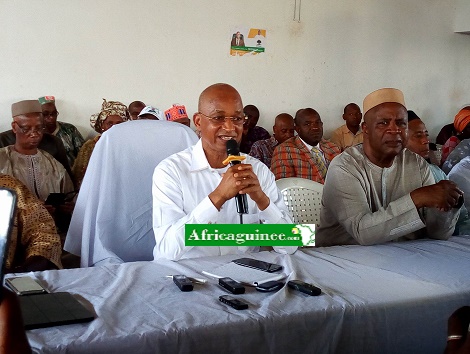 Cellou Dalein Diallo leader de l'UFDG, Conakry, Guinée