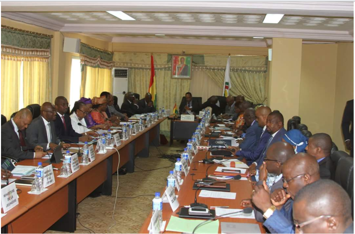 Le Premier Ministre Mamady Youla et ses Ministres à Conakry