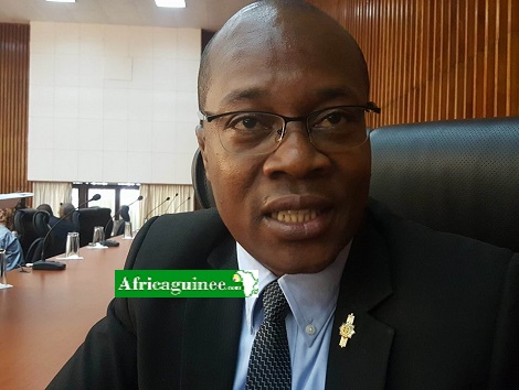 Ousmane Gaoual Diallo Député du parti de l'opposition (UFDG), Photo Africaguinee.com