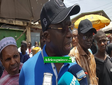 Abdoul Kabélé Camara, ministre de la Sécurité et de la Protection civile