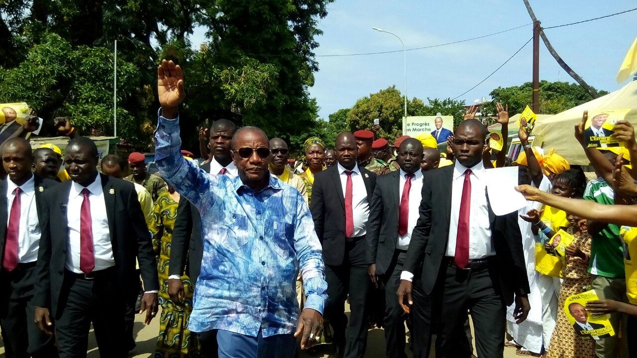 Alpha Condé, Président de la République de Guinée