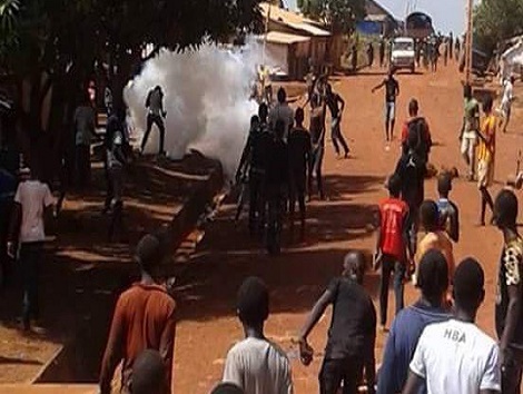 Violence à Siguiri, image d'archive