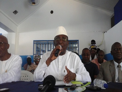 Sidya Touré, leader de l'UFR
