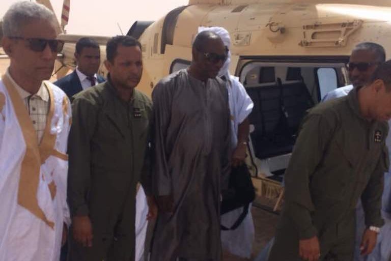 Alpha Condé chez le Marabout mauritanien