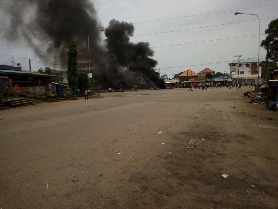 Journée de manifestations à Conakry
