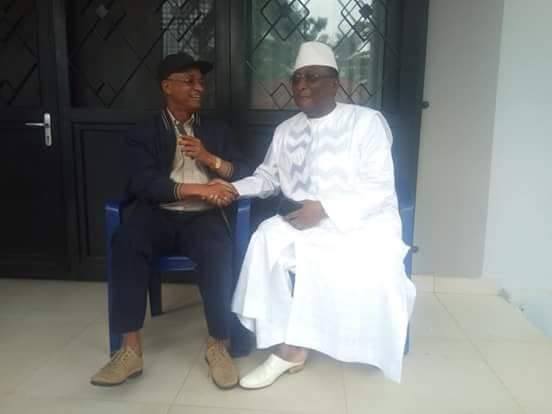 Cellou Dalein Diallo et Sidya Touré