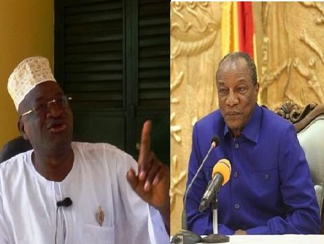 El hadj Mamdou Sylla et Alpha Condé