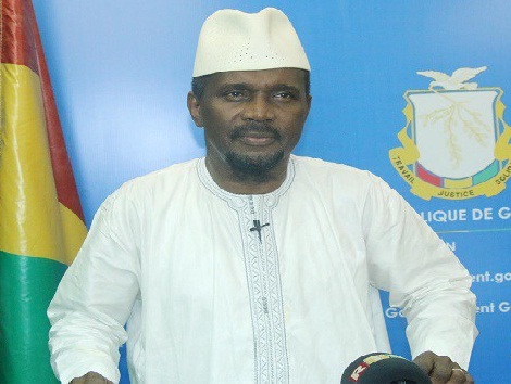 Aboubacar Sylla, Ministre d'Etat en charge des Transports, prote-parole du Gouvernement