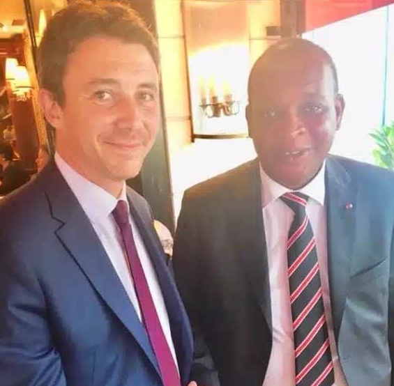 Benjamin Griveaux et le Général Sékouba Konaté
